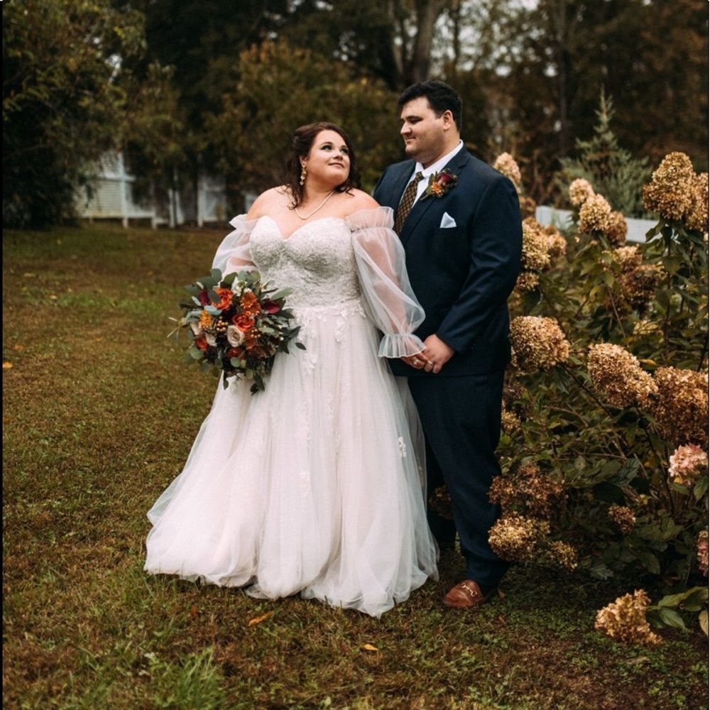 Boho / Whimsical Wedding Dress in Moscato